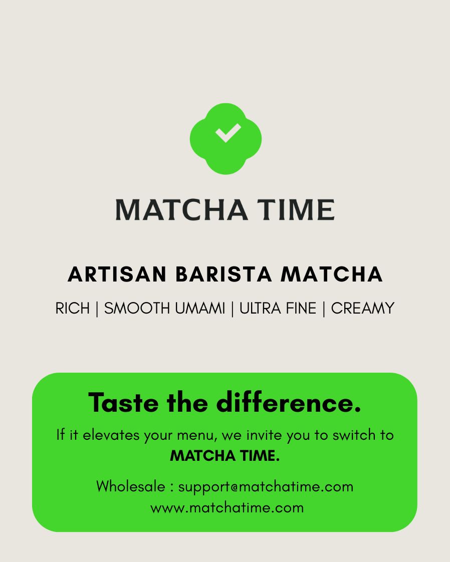 Artisan Barista Matcha – Wholesale Sample (For Cafés Only)