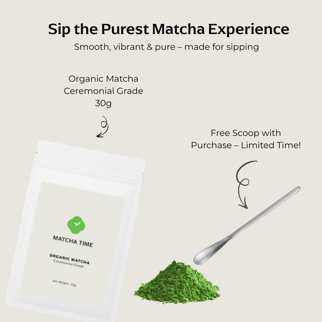 Organic Ceremonial Grade Matcha 30G Pouch