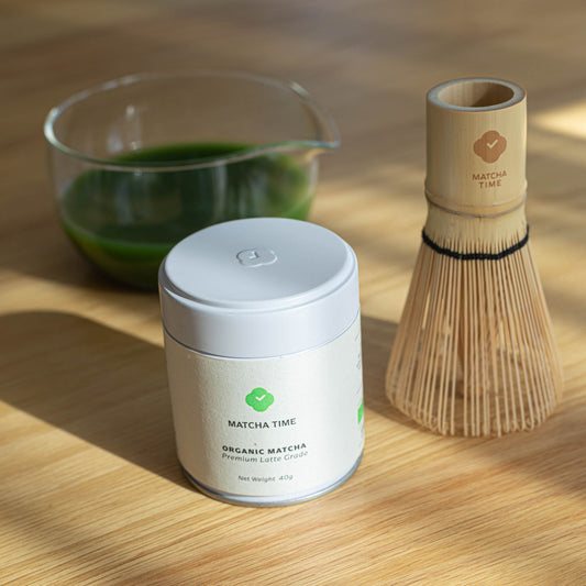 Organic Premium Latte Grade Matcha 40g Tin