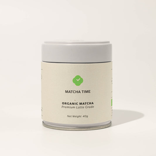 Organic Premium Latte Grade Matcha 40g Tin