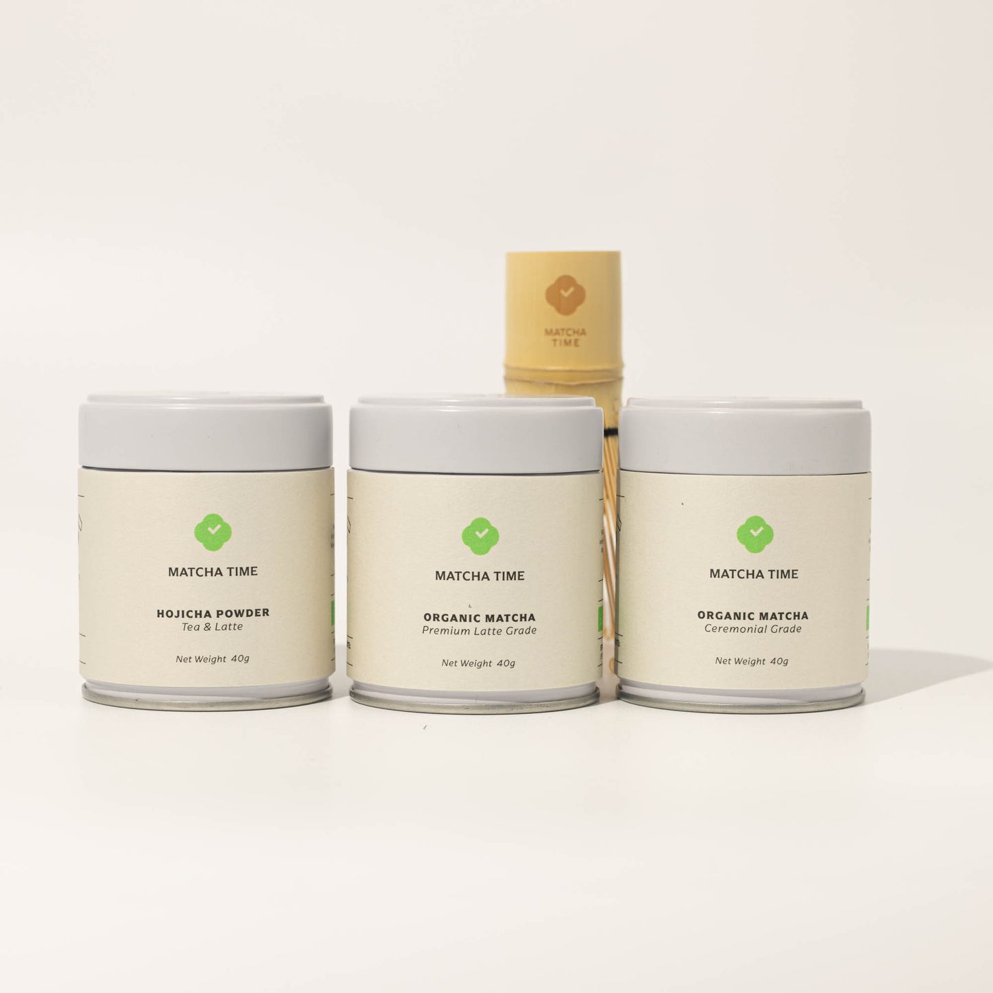 Matcha Time Trio Tasting Set + Free Chasen