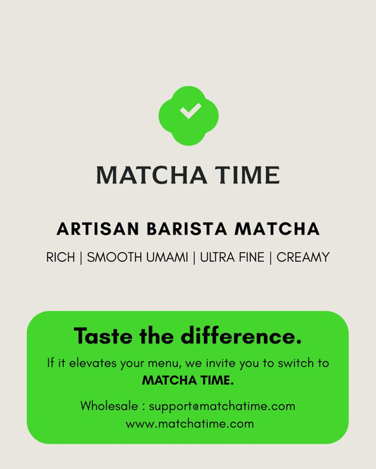 Artisan Barista Matcha – Wholesale Sample (For Cafés Only)