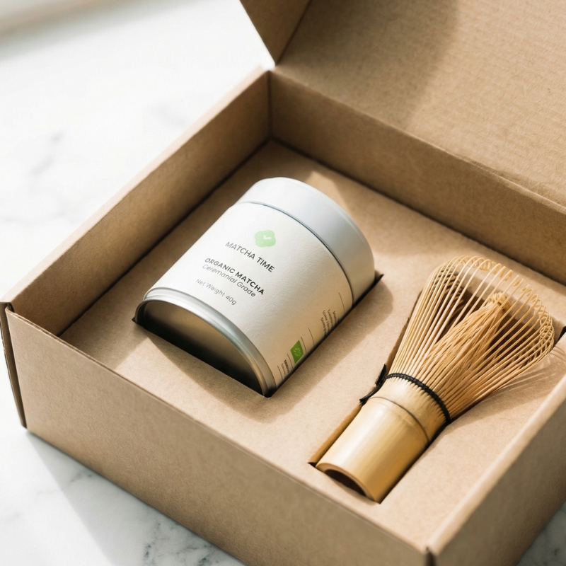 Ceremonial Matcha 40g + Bamboo Chasen Set
