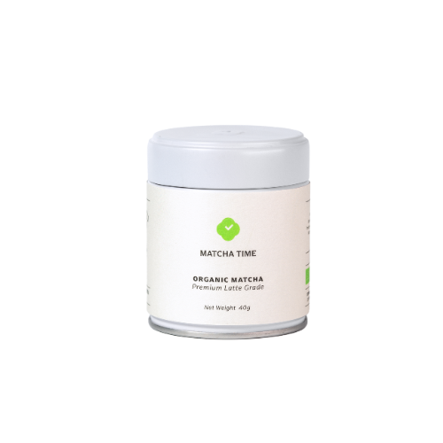 Organic Premium Latte Grade Matcha 40g Tin